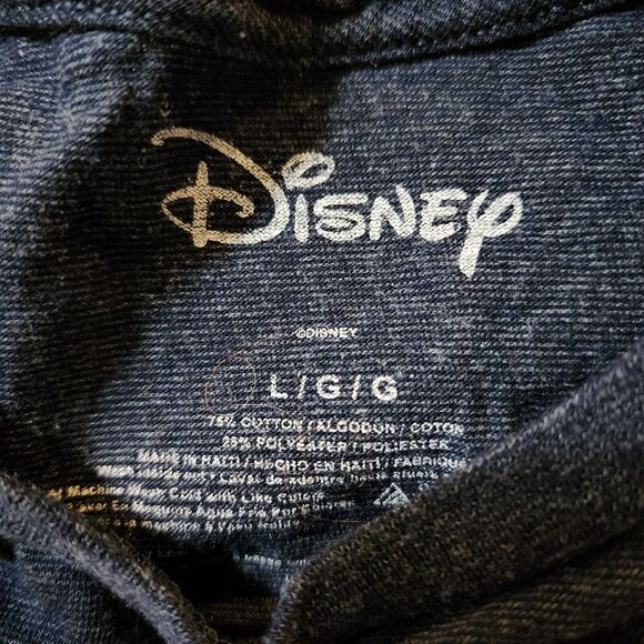 Disney Mens Grumpy Graphic Tee Size L Short Sleeve Crew Neck Shirt - Picture 6 of 9